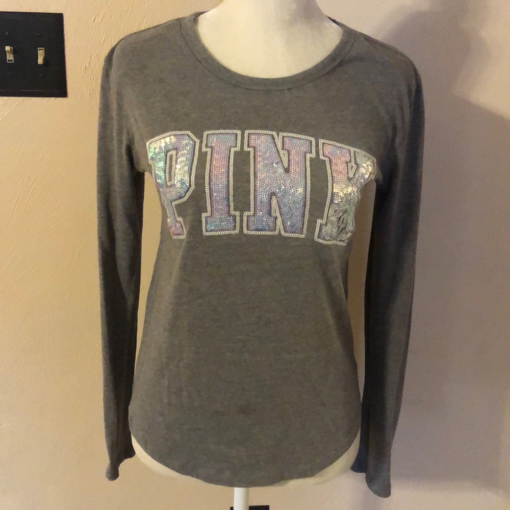 PINK long sleeve top
